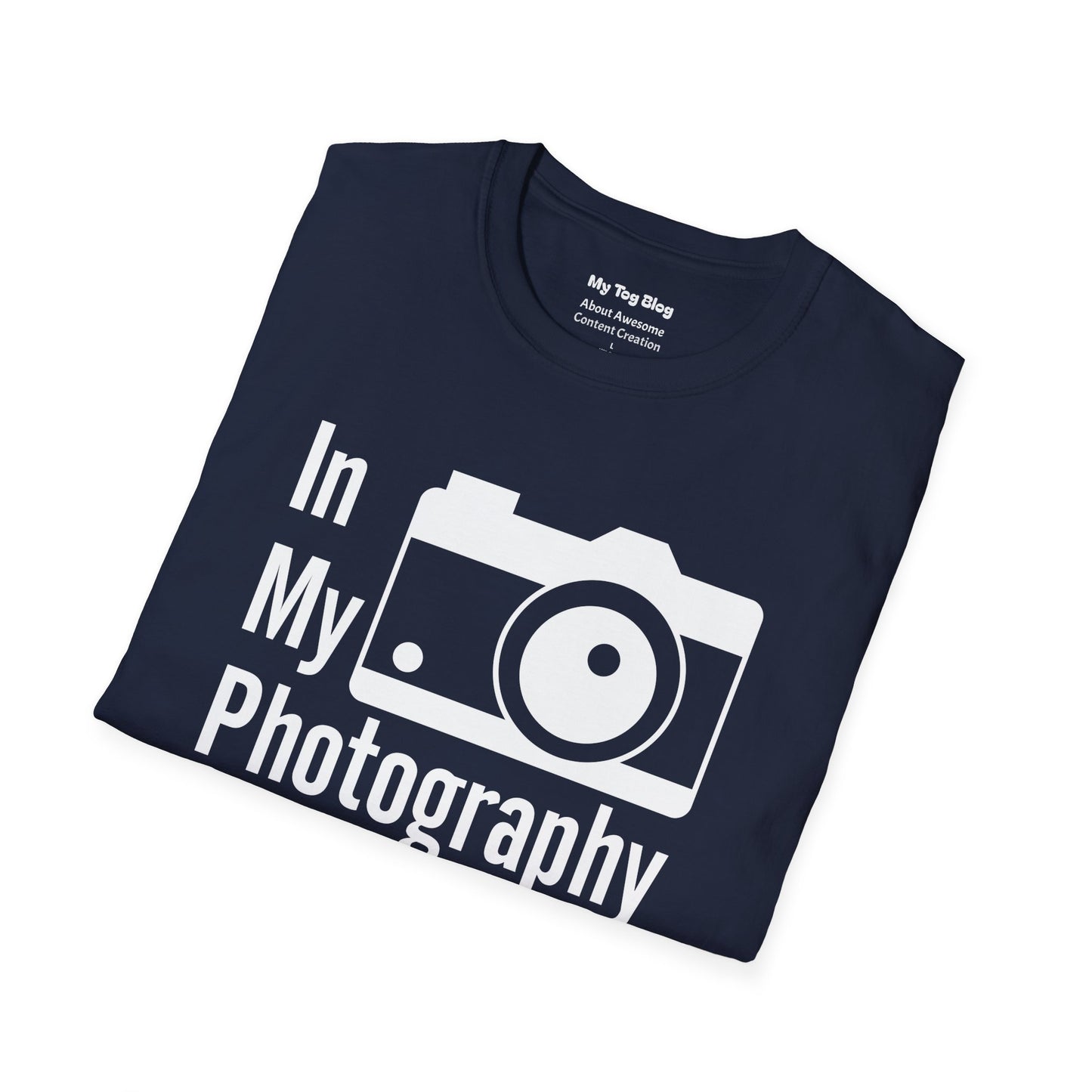 Photography Lover's T-Shirt - In My Photography Era Tee, Gift for Photographers, Photography Apparel, Unisex Graphic Tee