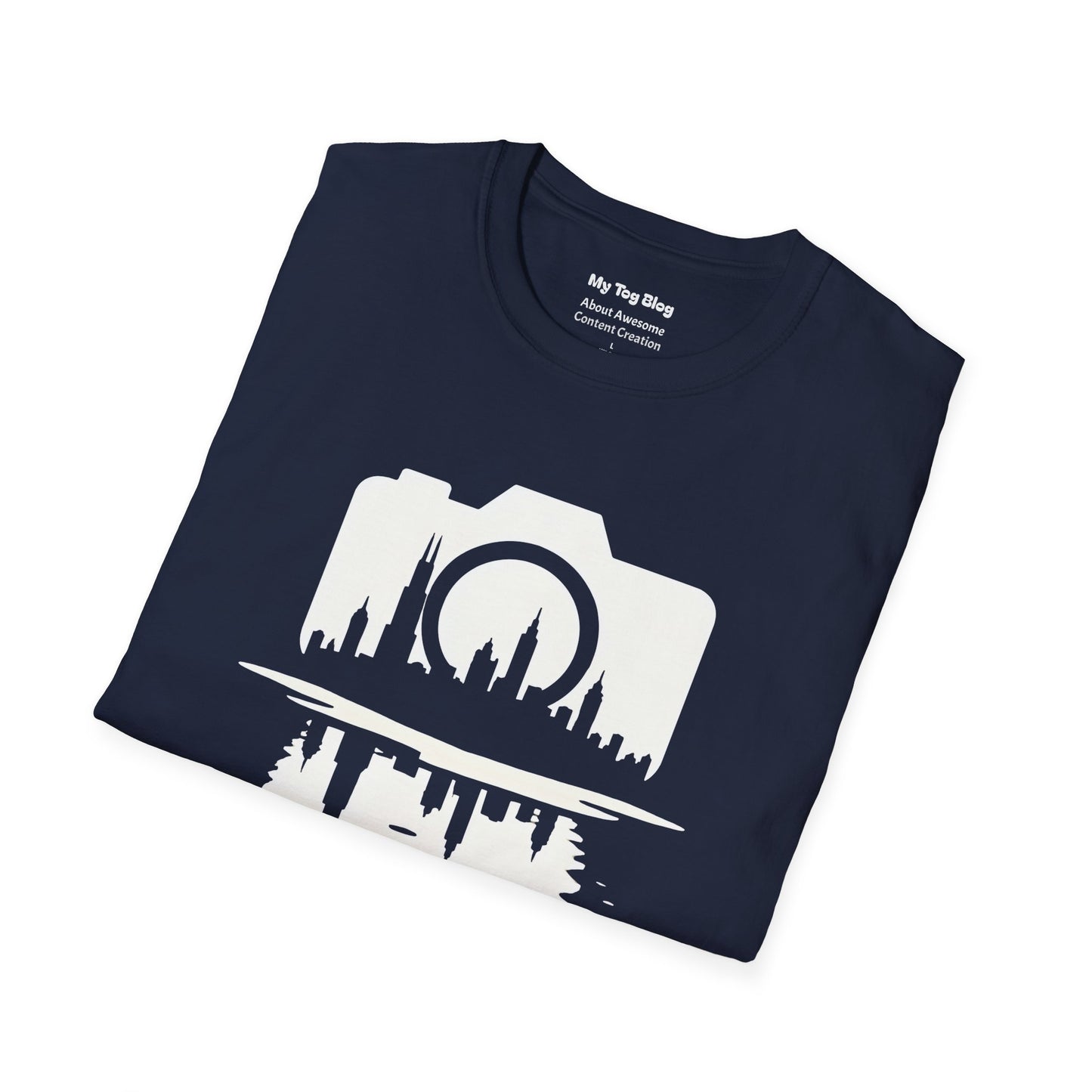 Camera Cityscape T-Shirt for Street Photographers
