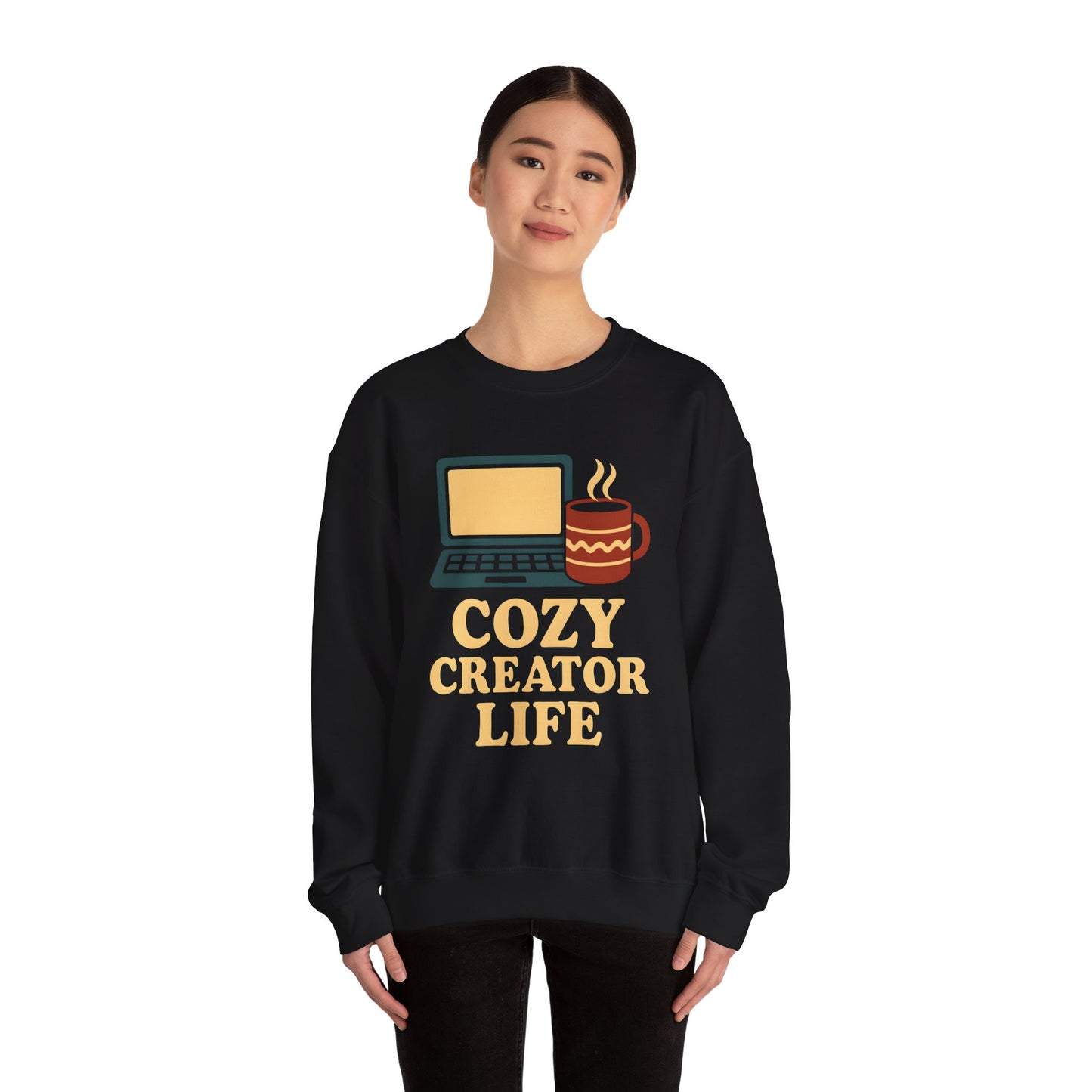 Cozy Creator Life Crewneck Sweatshirt