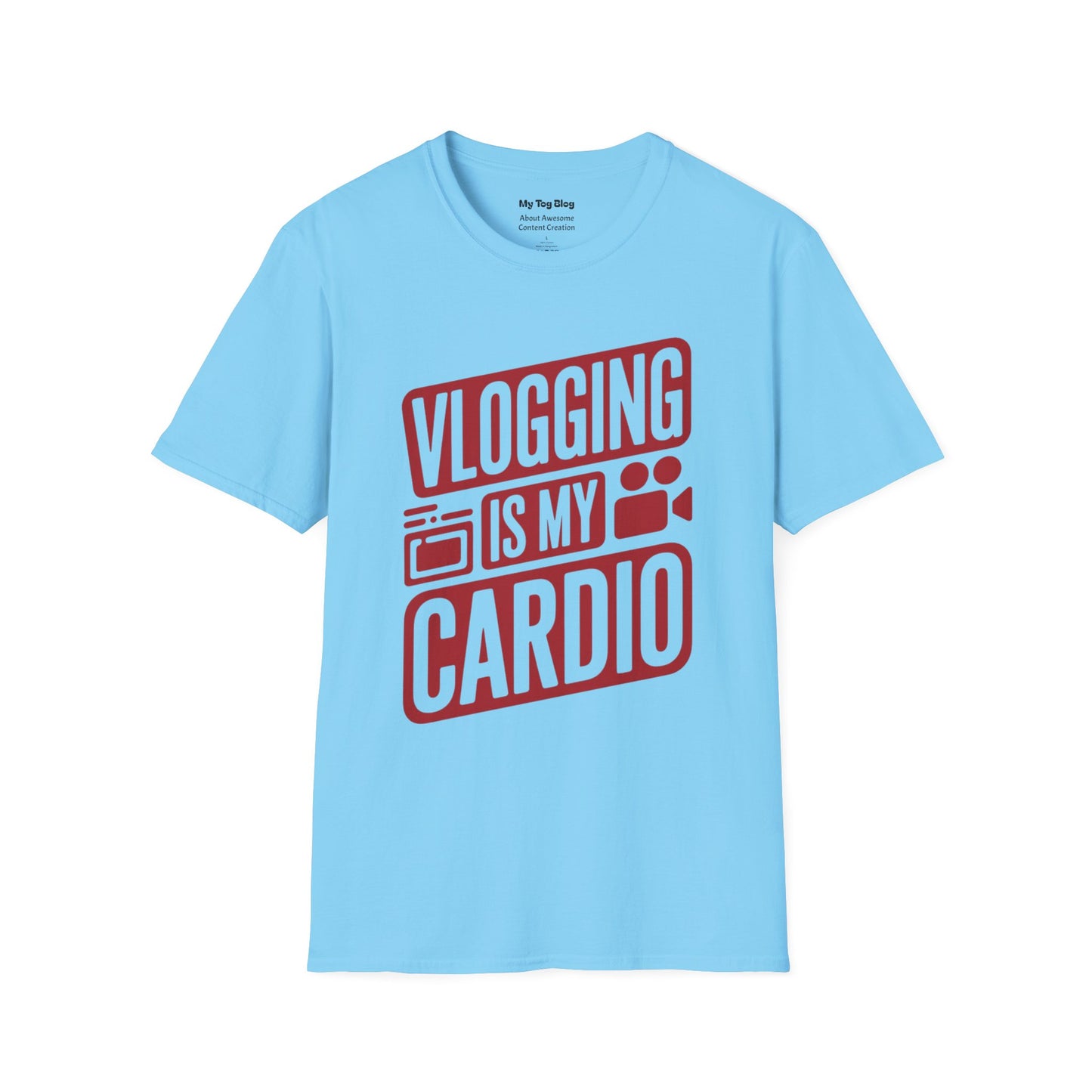 Funny Vlogging is My Cardio T-Shirt