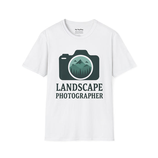 Landscape Photographer Unisex T-Shirt, Gift for Photographers, Adventure Apparel, Travel Shirt, Photography Lover Gift
