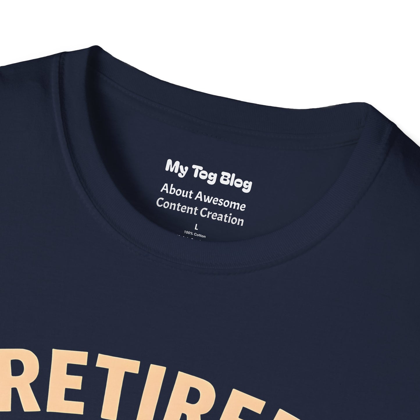 Unisex T-Shirt - Retired Influencer Funny Social Media Lover Tee