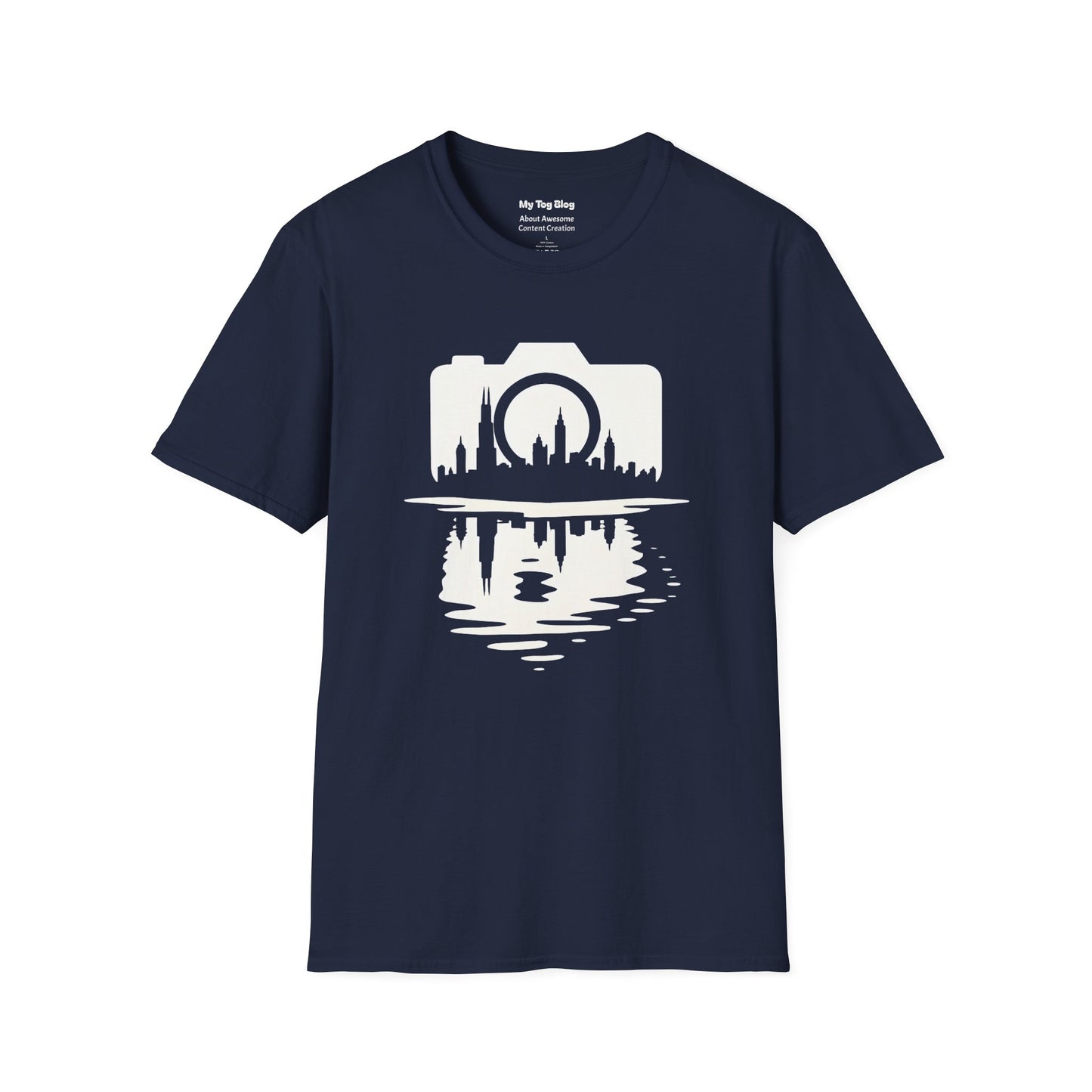 Camera Cityscape T-Shirt for Street Photographers