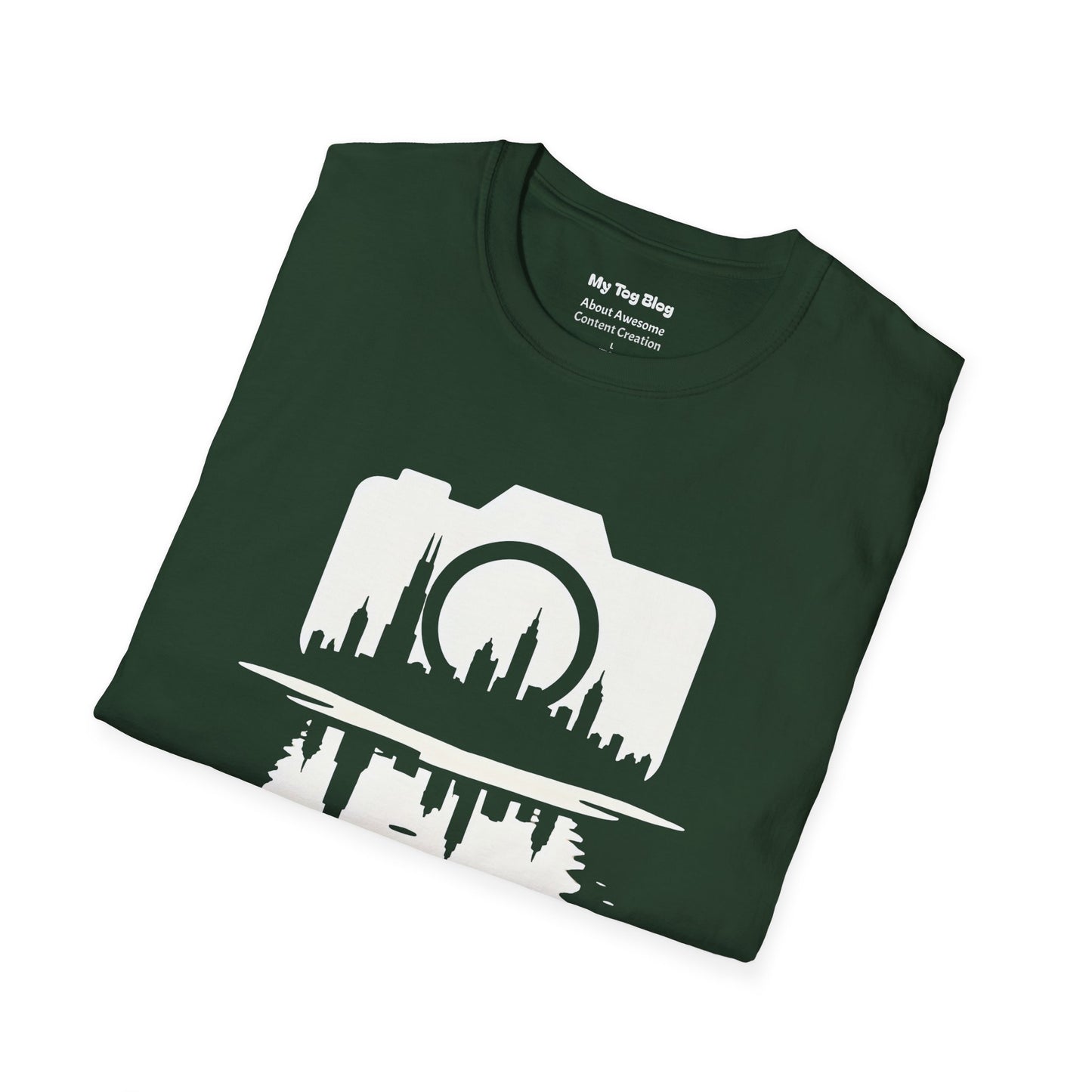 Camera Cityscape T-Shirt for Street Photographers