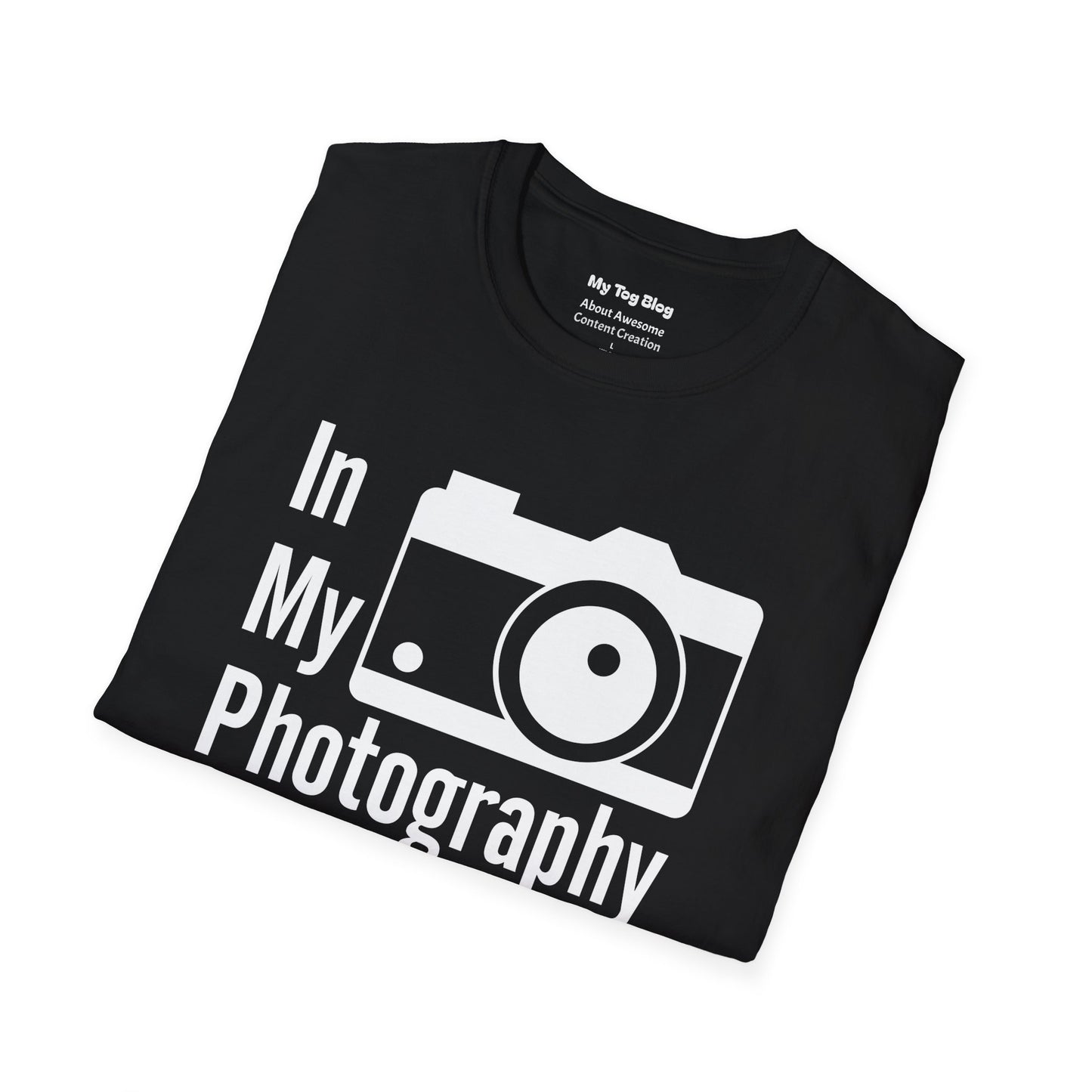 Photography Lover's T-Shirt - In My Photography Era Tee, Gift for Photographers, Photography Apparel, Unisex Graphic Tee