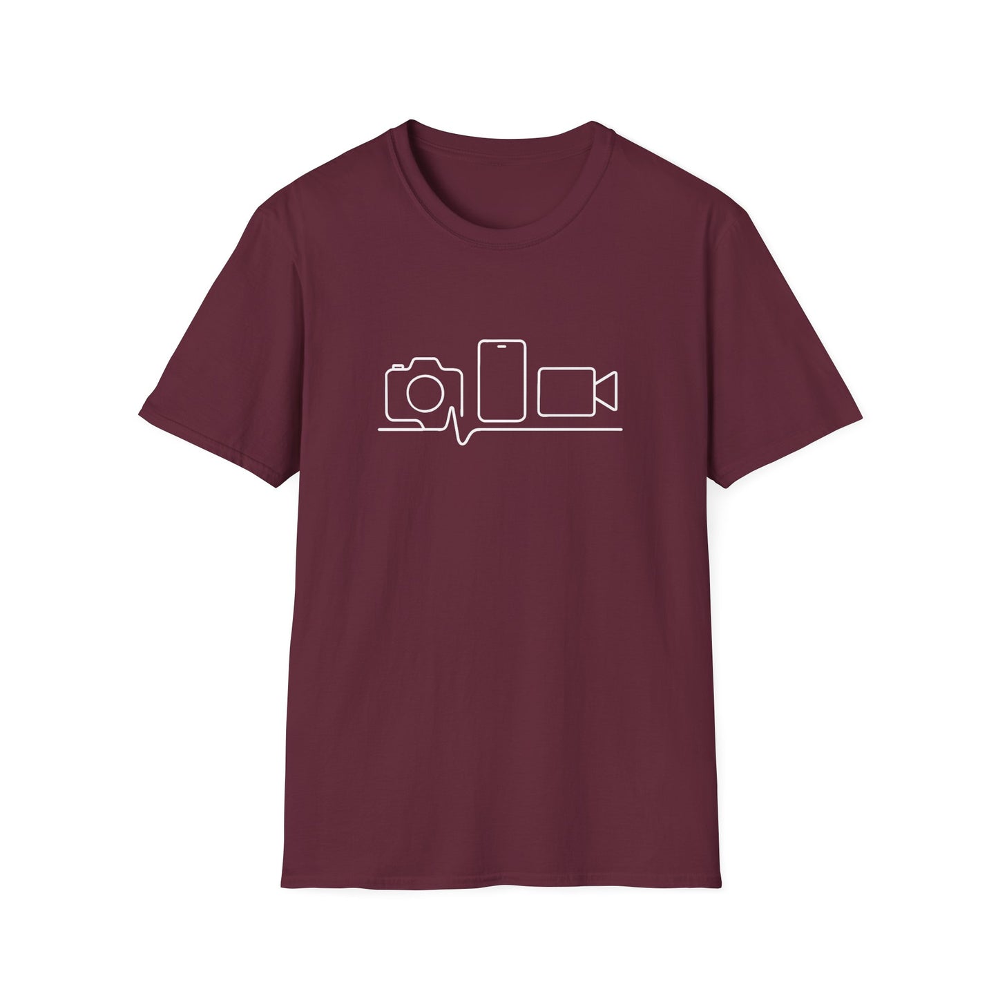Video Creator Heartbeat Unisex T-Shirt