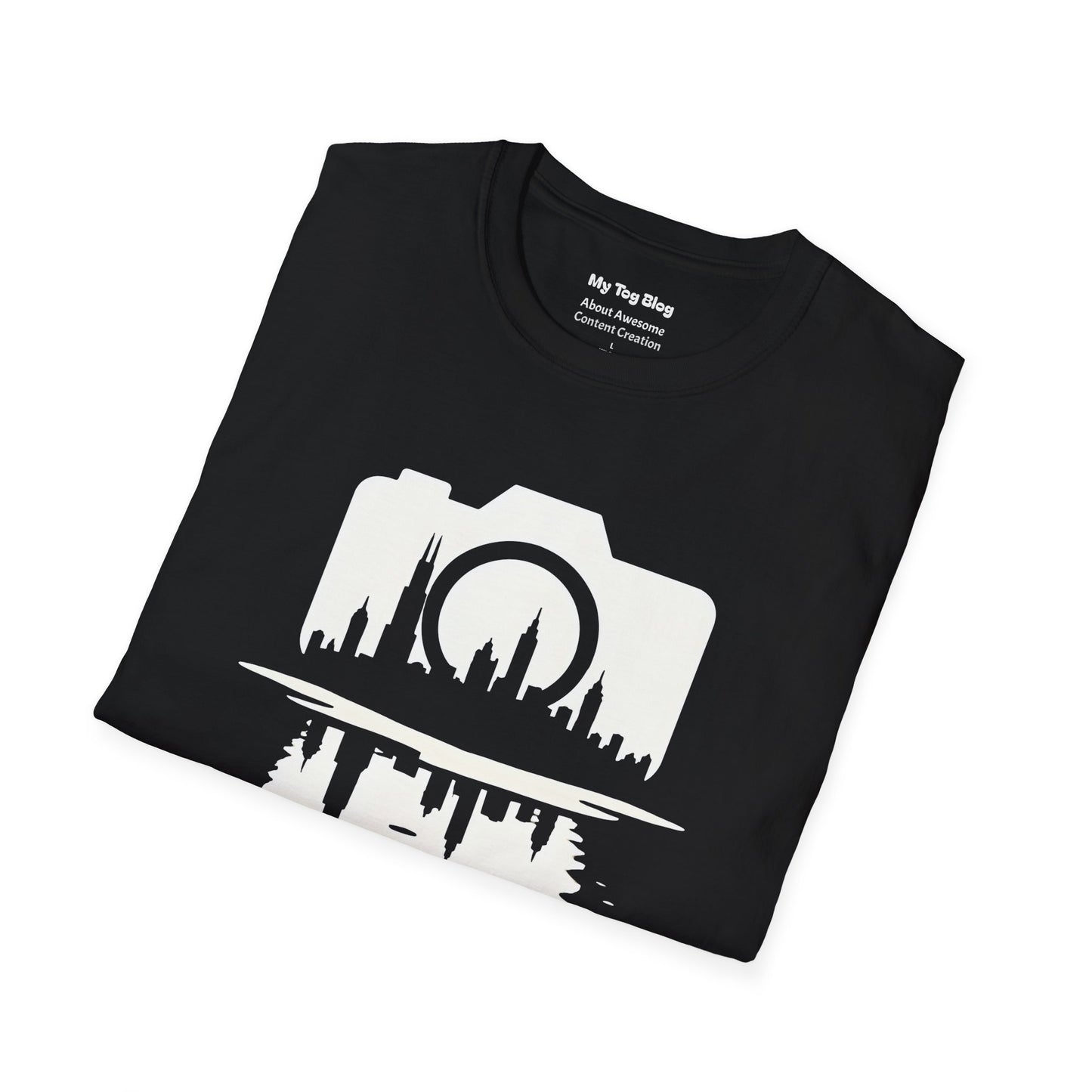 Camera Cityscape T-Shirt for Street Photographers