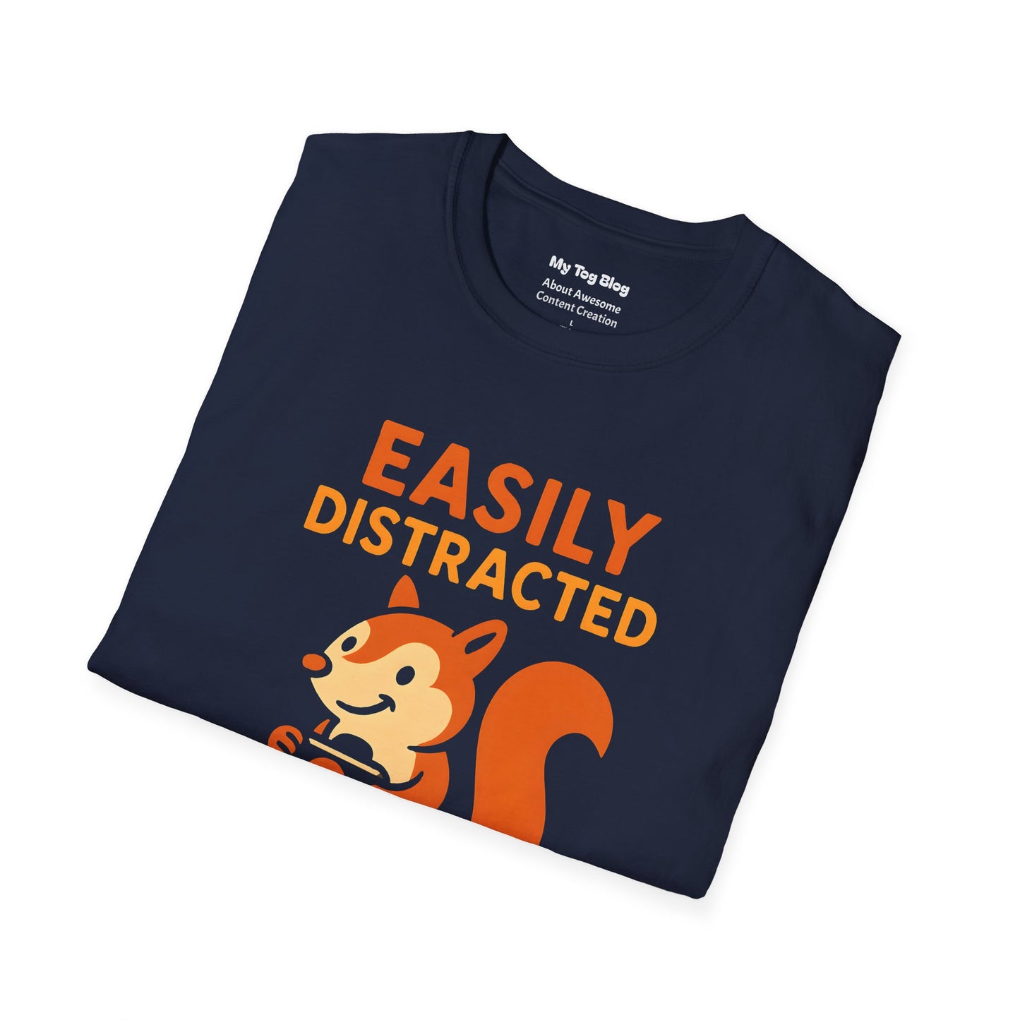 Easily Distracted Photo Opps T-Shirt, Cute Animal Tee, Fun Photography Gift, Unisex Graphic Shirt, Nature Lover Apparel
