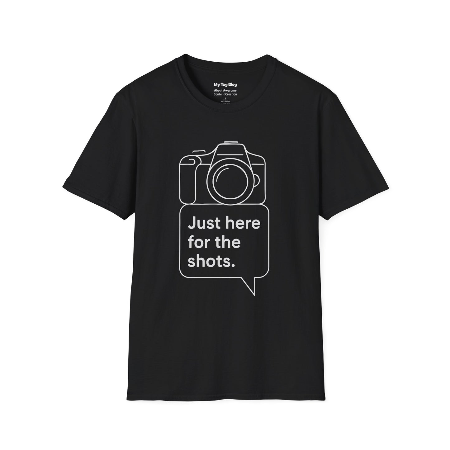 Photography Shots T-Shirt - Funny Design for Photography Lovers