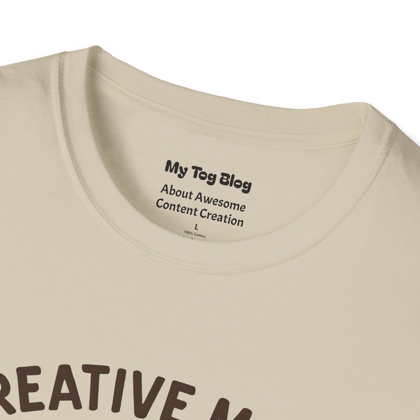 Creative Mode Loading Unisex T-Shirt | Perfect for Artists, Gifts, Casual Wear, Festivals, Creative Events