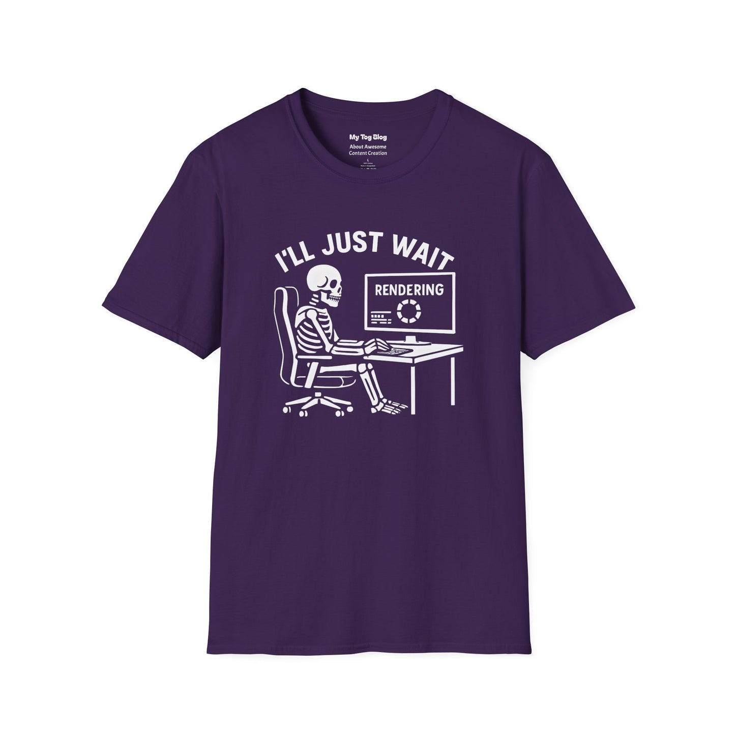 Video Rendering T-Shirt - Design for Video Editors