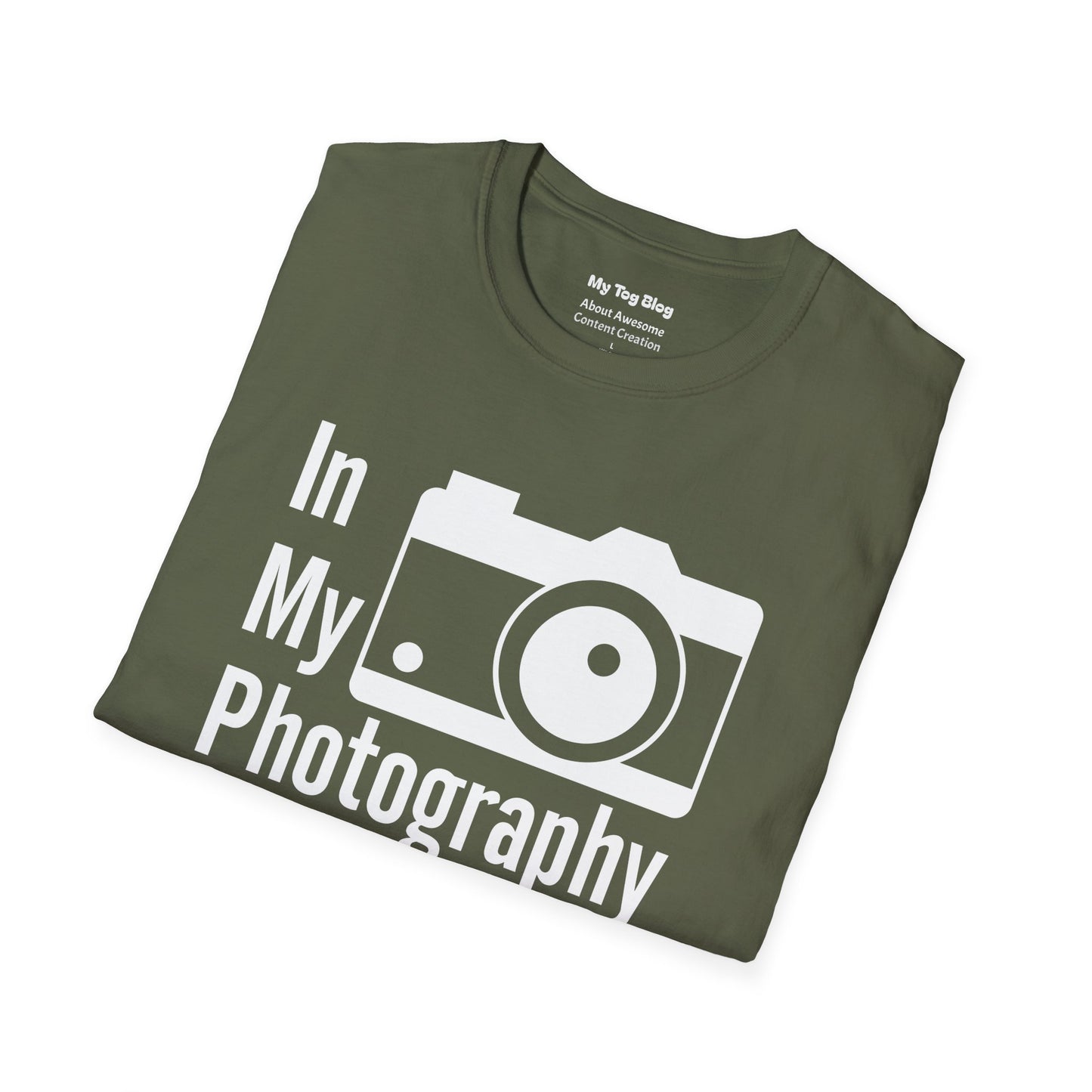 Photography Lover's T-Shirt - In My Photography Era Tee, Gift for Photographers, Photography Apparel, Unisex Graphic Tee