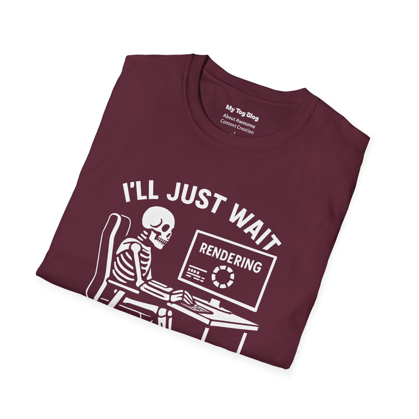 Video Rendering T-Shirt - Design for Video Editors