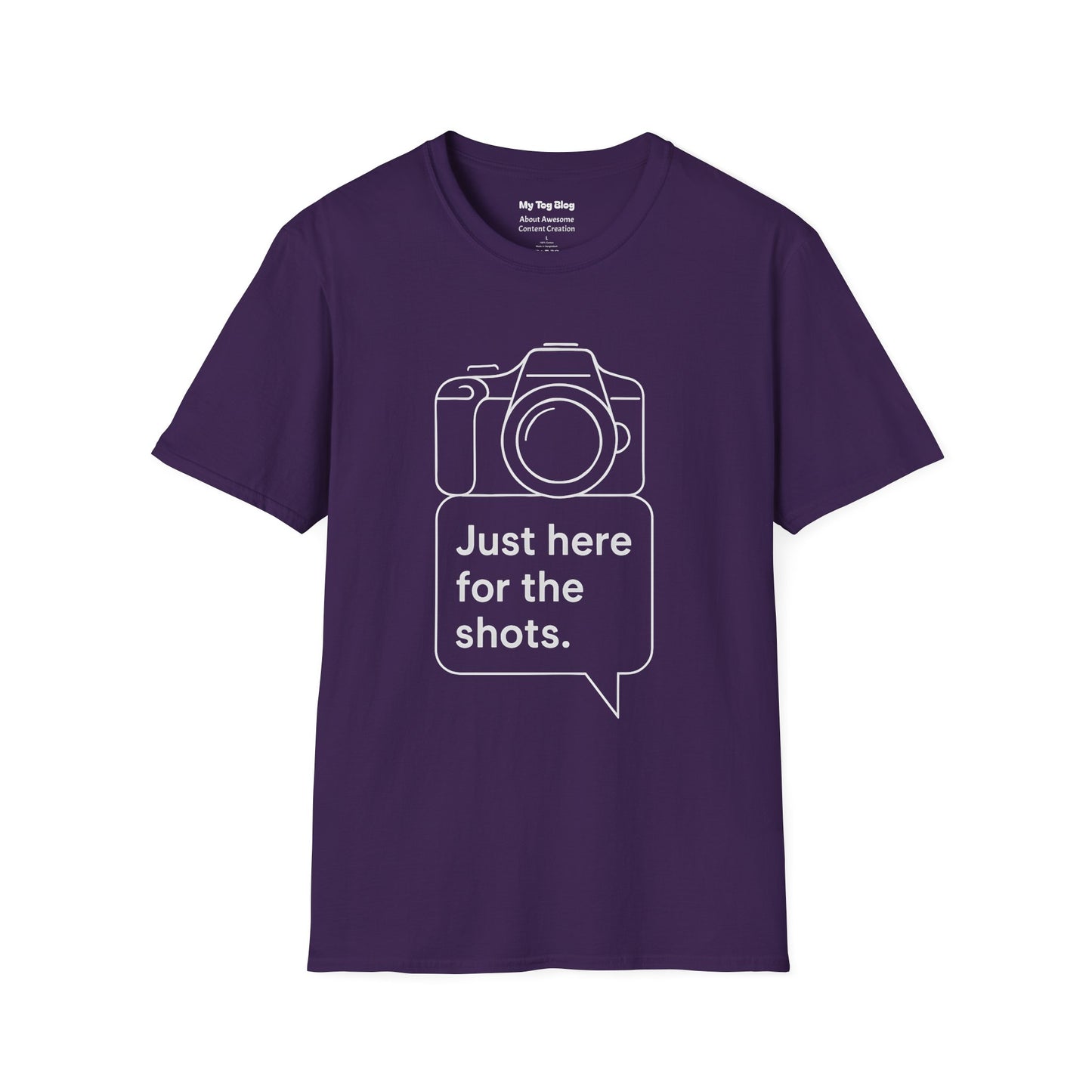 Photography Shots T-Shirt - Funny Design for Photography Lovers