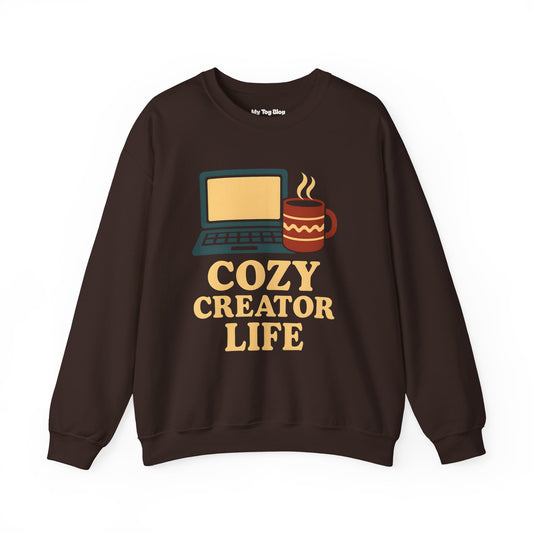 Cozy Creator Life Crewneck Sweatshirt