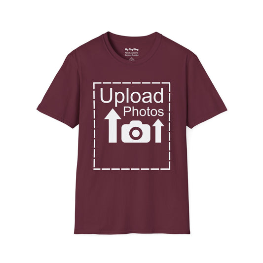Funny Upload Your Photos Tee for Photography Lovers