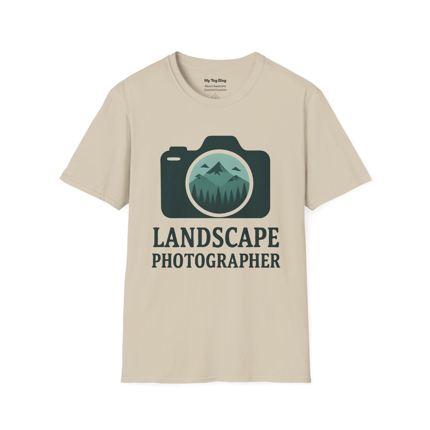 Landscape Photographer Unisex T-Shirt, Gift for Photographers, Adventure Apparel, Travel Shirt, Photography Lover Gift