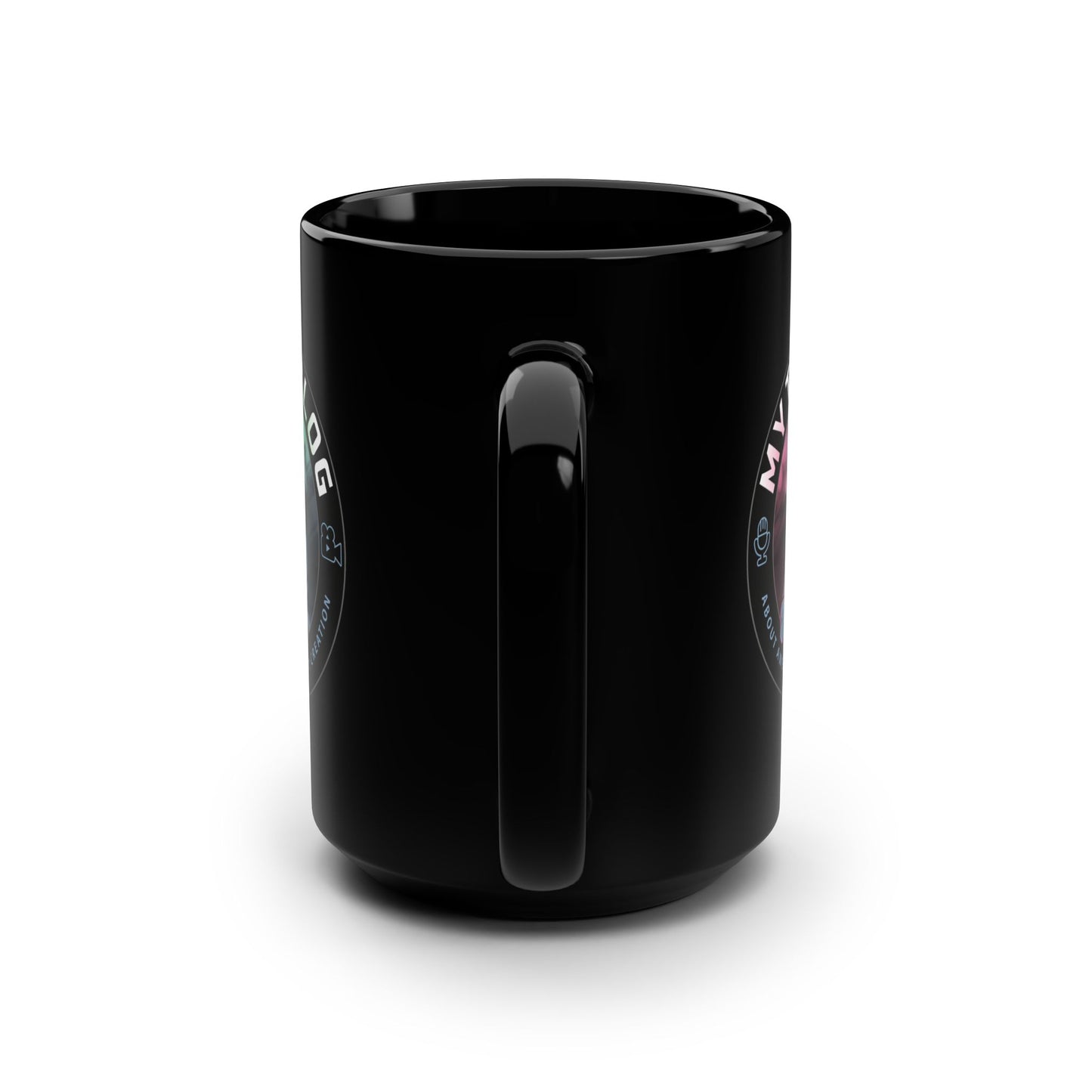 My Tog Blog Podcast Mug — 15oz Black Coffee Mug