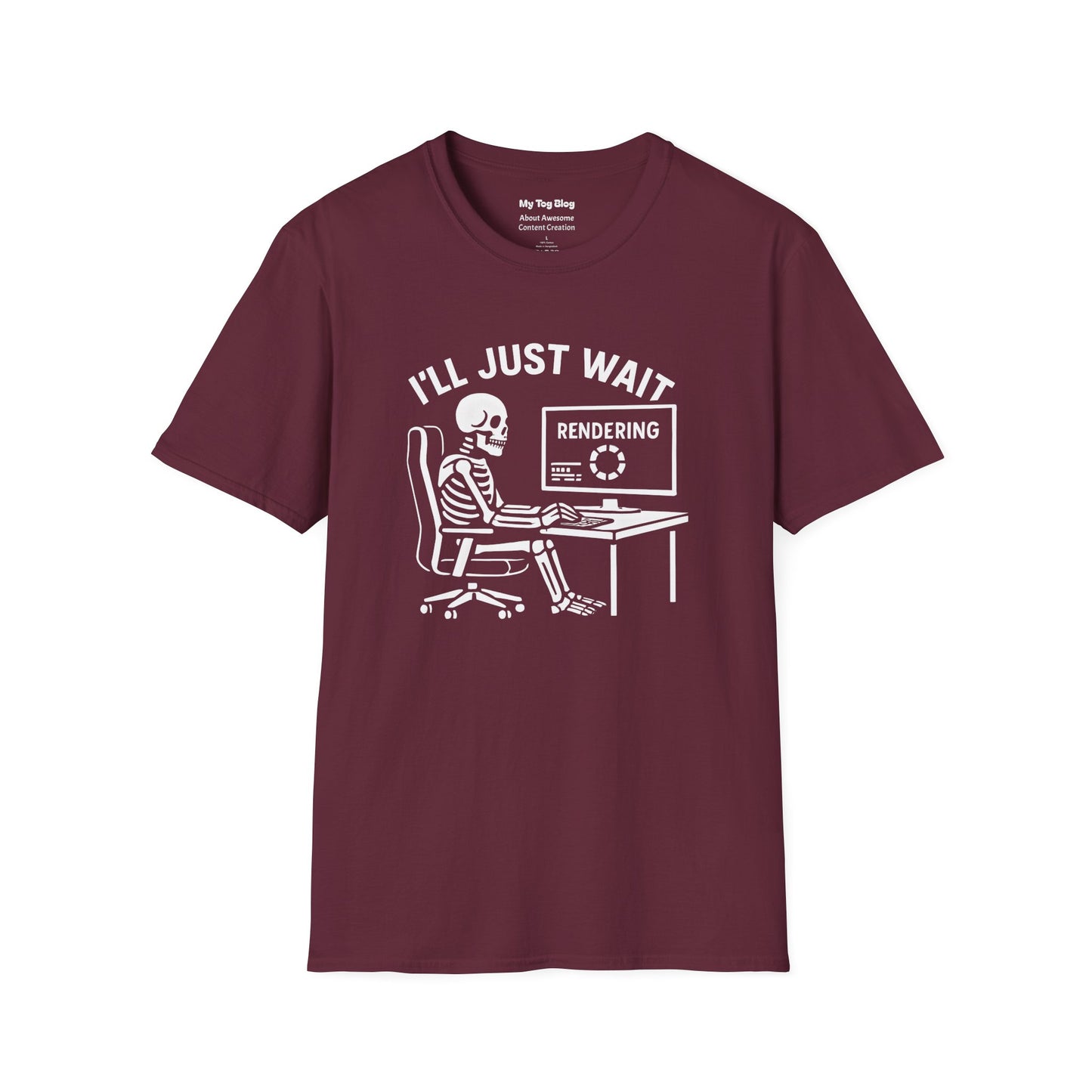 Video Rendering T-Shirt - Design for Video Editors