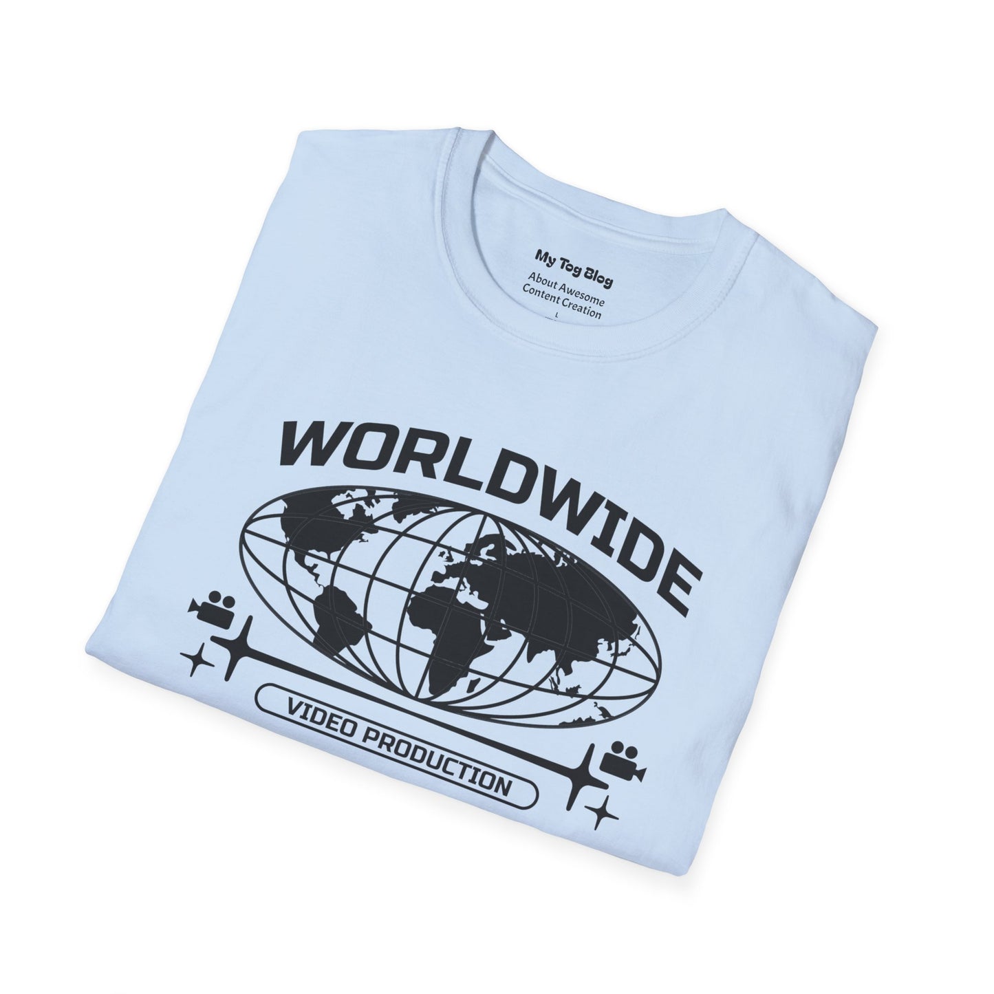 Retro Video Production T-Shirt - Worldwide