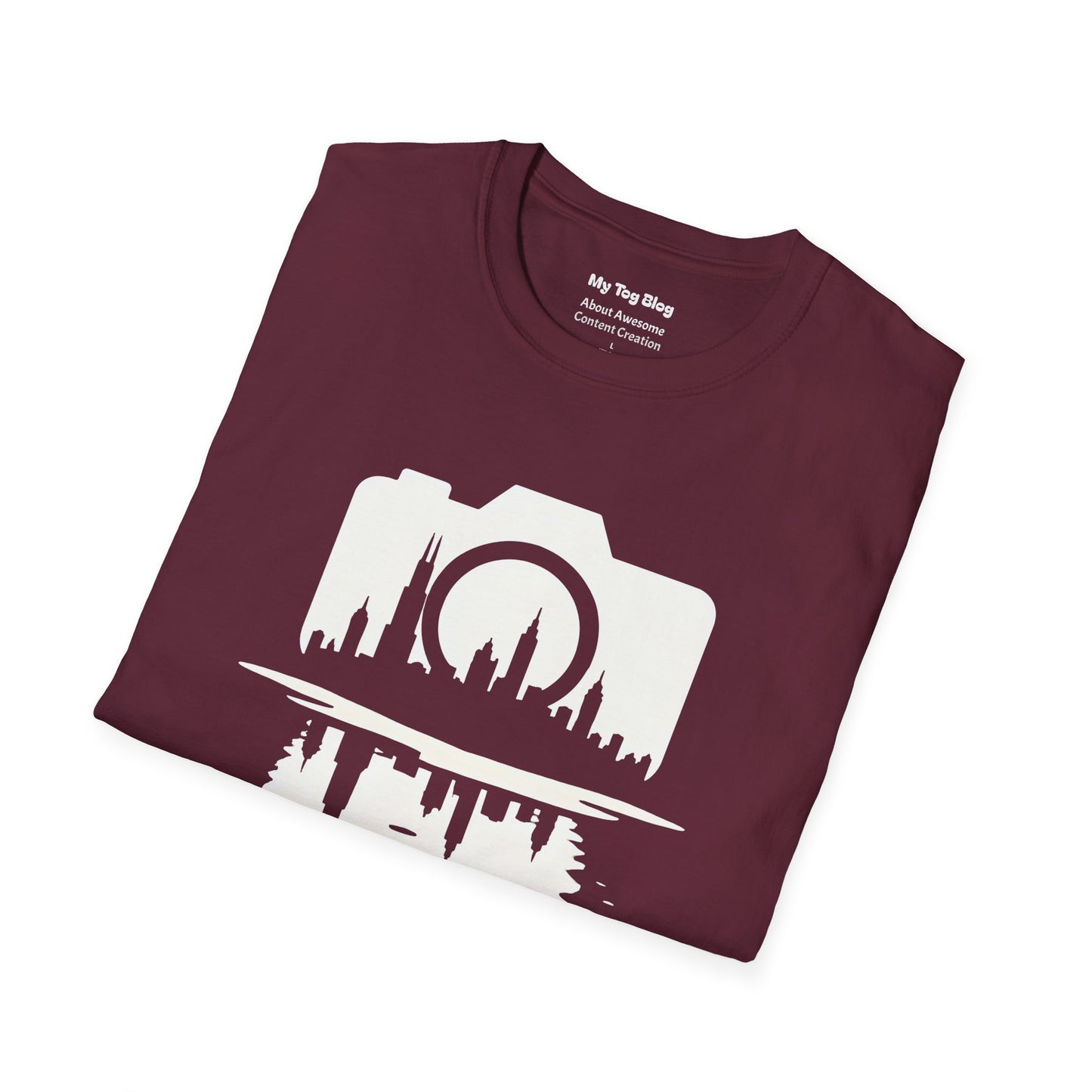 Camera Cityscape T-Shirt for Street Photographers