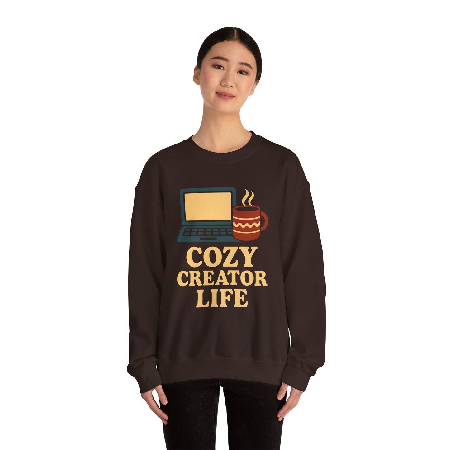 Cozy Creator Life Crewneck Sweatshirt