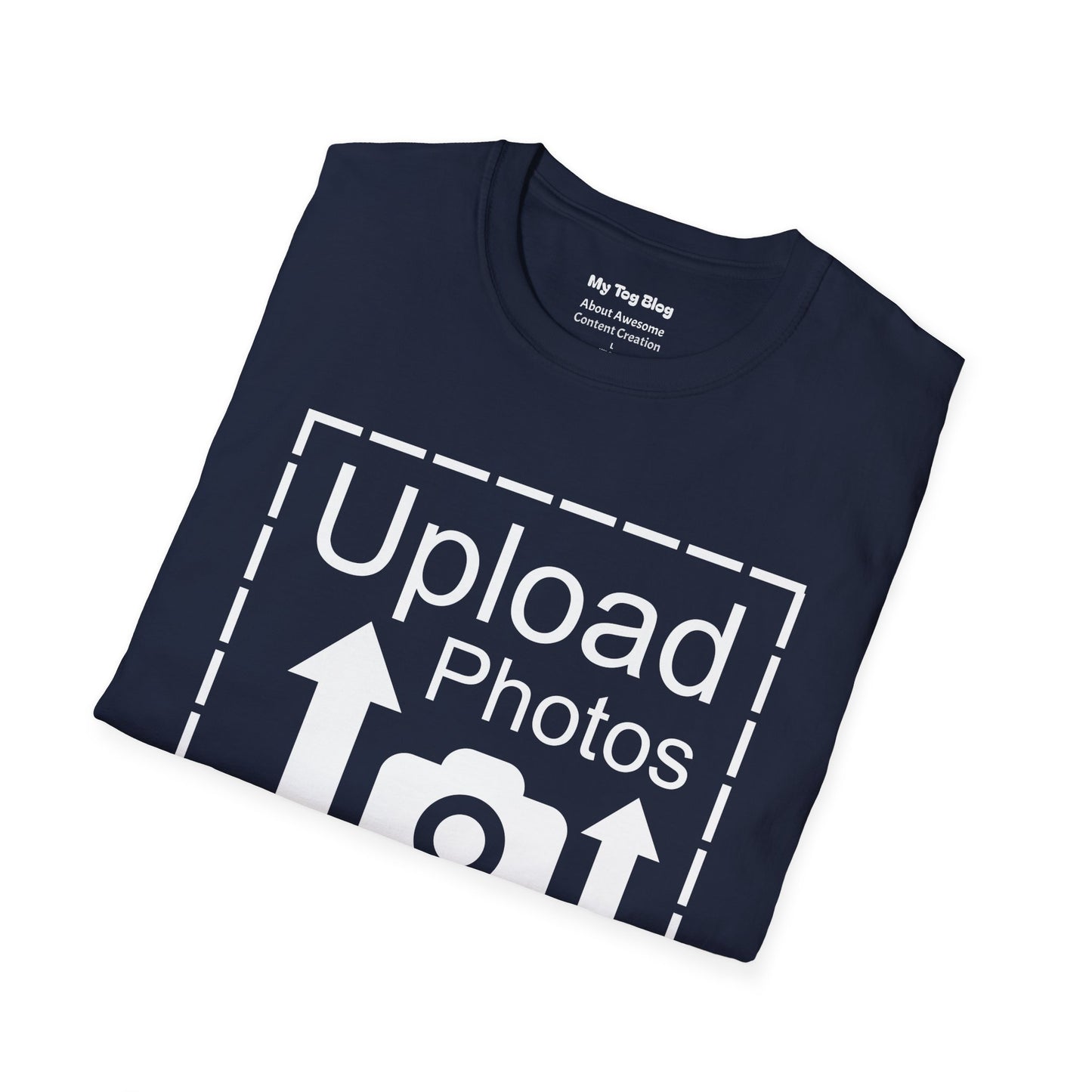 Funny Upload Your Photos Tee for Photography Lovers
