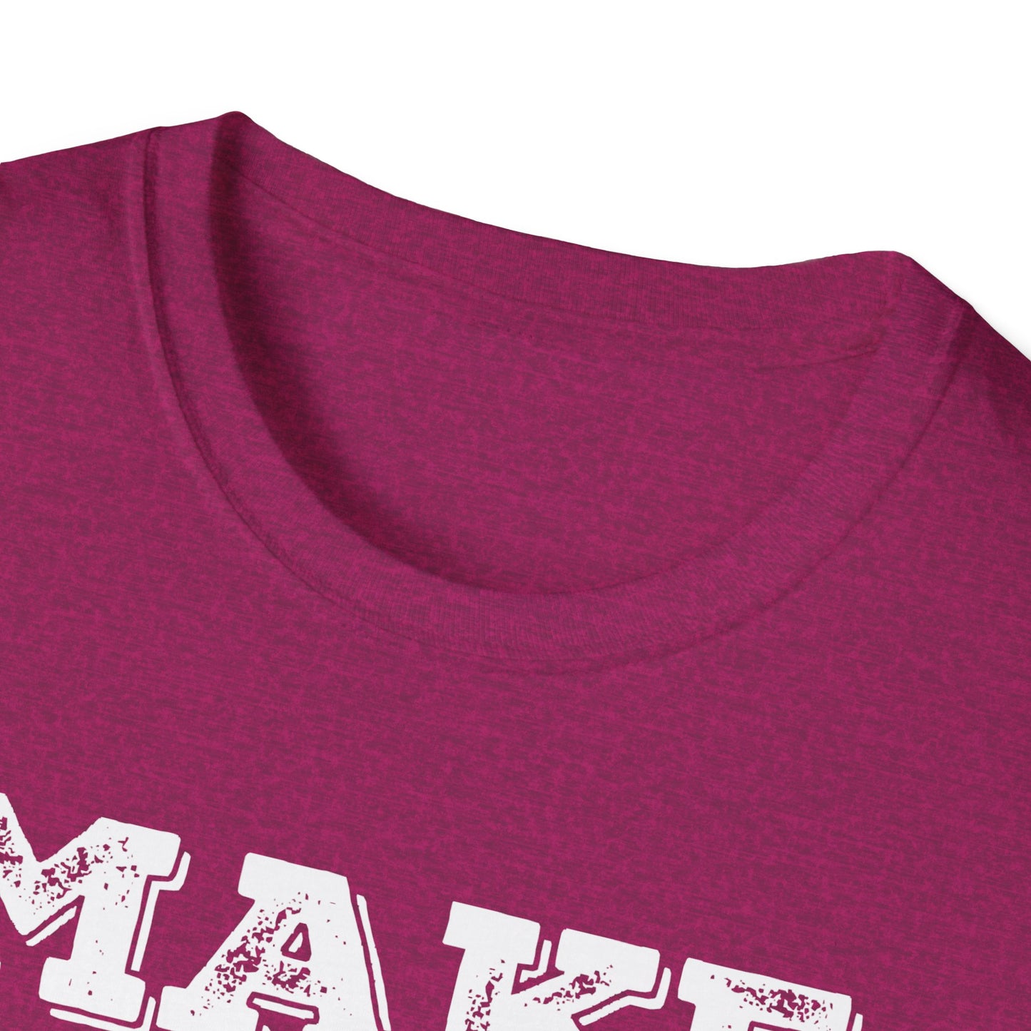 Make Bad Art - Inspiring Unisex T-Shirt for Artists and Creatives